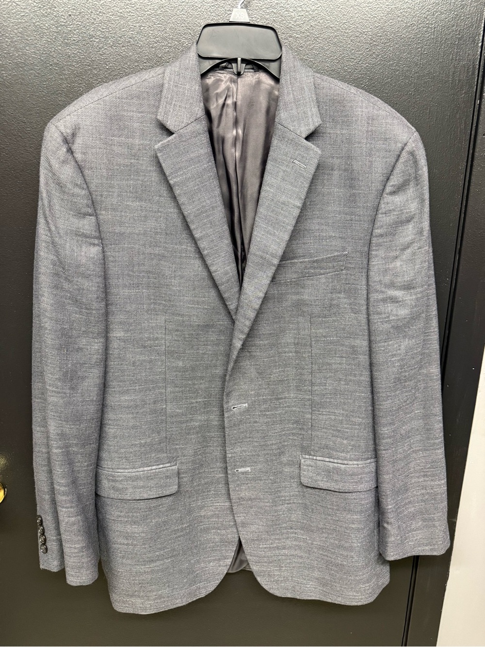 Ralph Lauren Light Gray Mens Blazer - Single-Breasted Sport Coat 42L